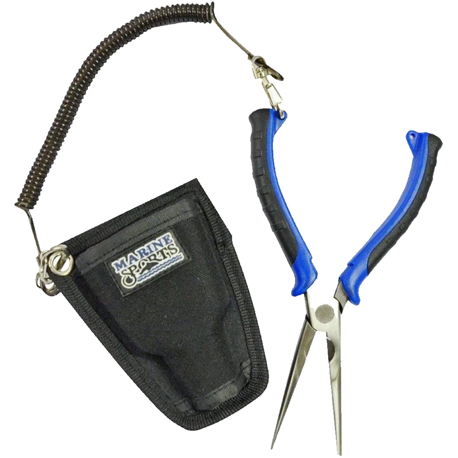 Alicate de Pescador Marine Sports Fishermans Pliers Com Bainha para Cintura e Salva Alicate