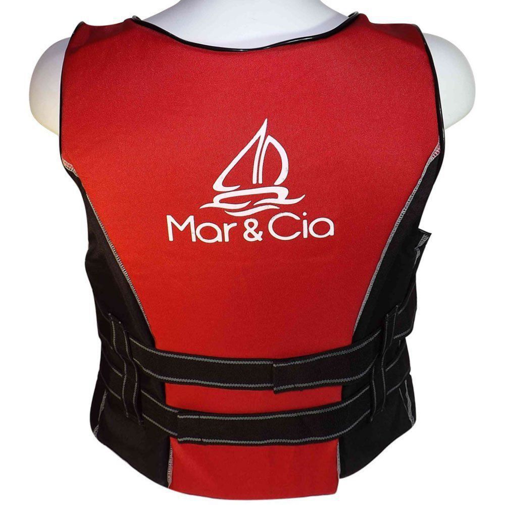 Colete Salva Vidas Mar Cia Classe V Cor Vermelho Homologado Tamanho P
