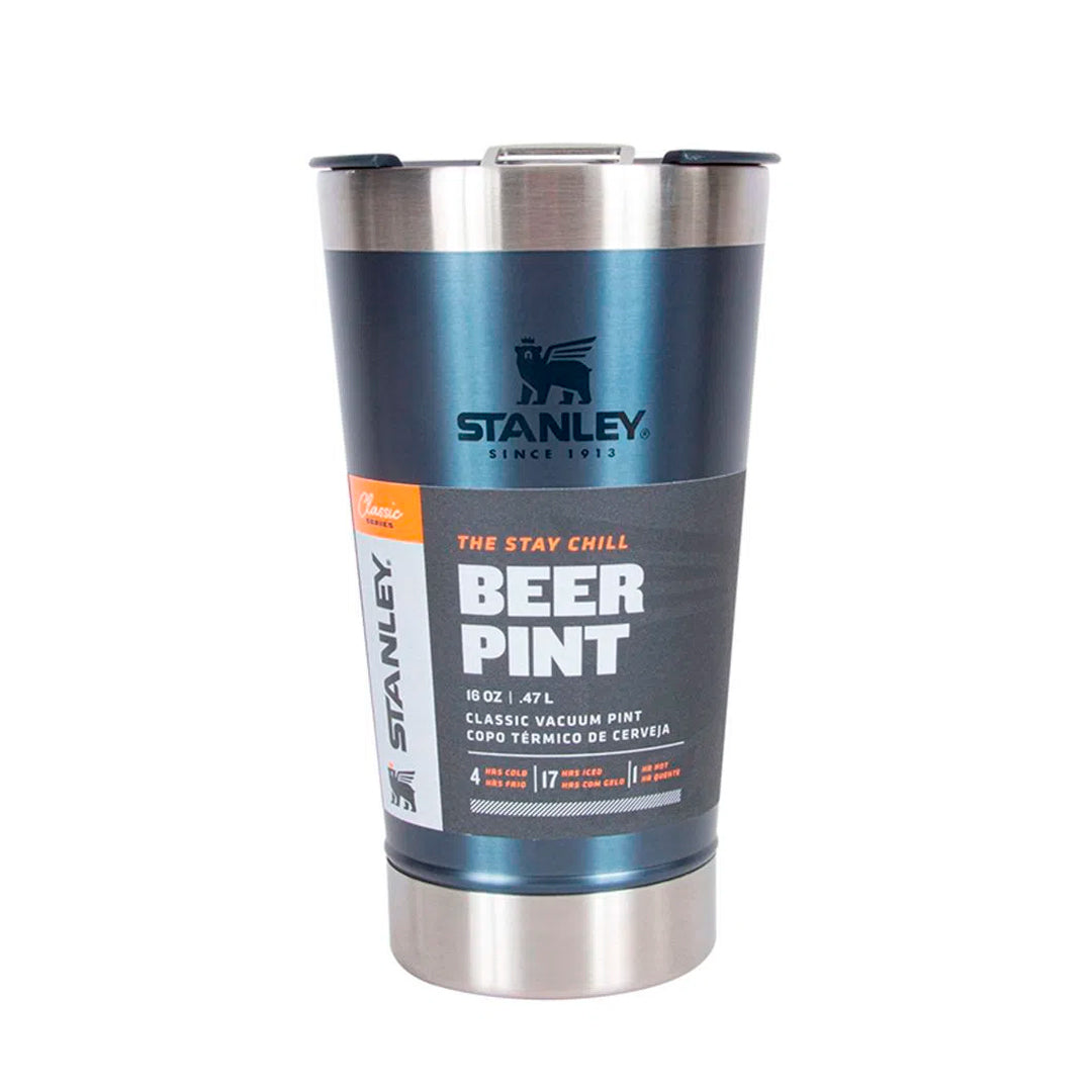 Copo Térmico Stanley 473ml Com Tampa Azul Navy
