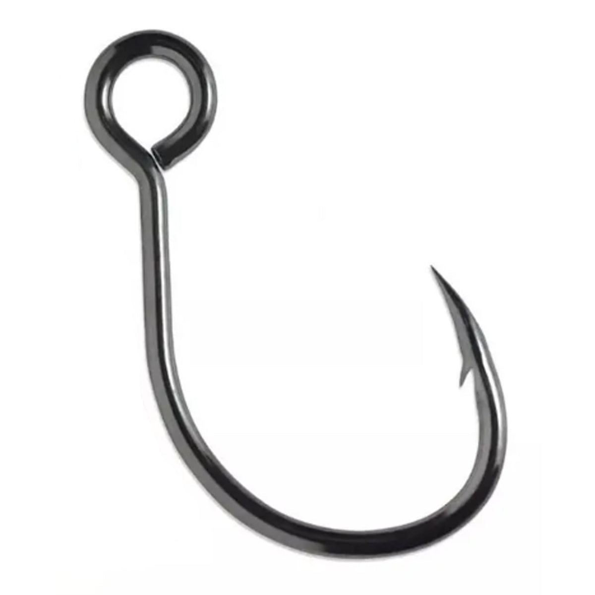 Anzol Inline Albatroz Fishing Plugging Single N°1/0 Cartela com 03 Unidades