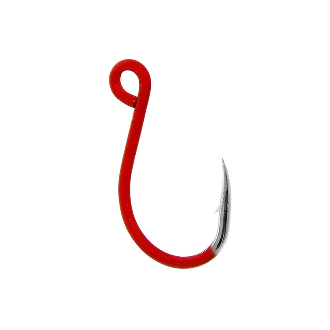 Anzol Inline Maruri Kaiju Red H16401 N°3/0 Cartela com 10 Unidades