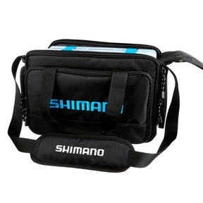 Bolsa de Pesca Shimano Baltica Apetrechos C/ 4 Estojos - Preta Grande