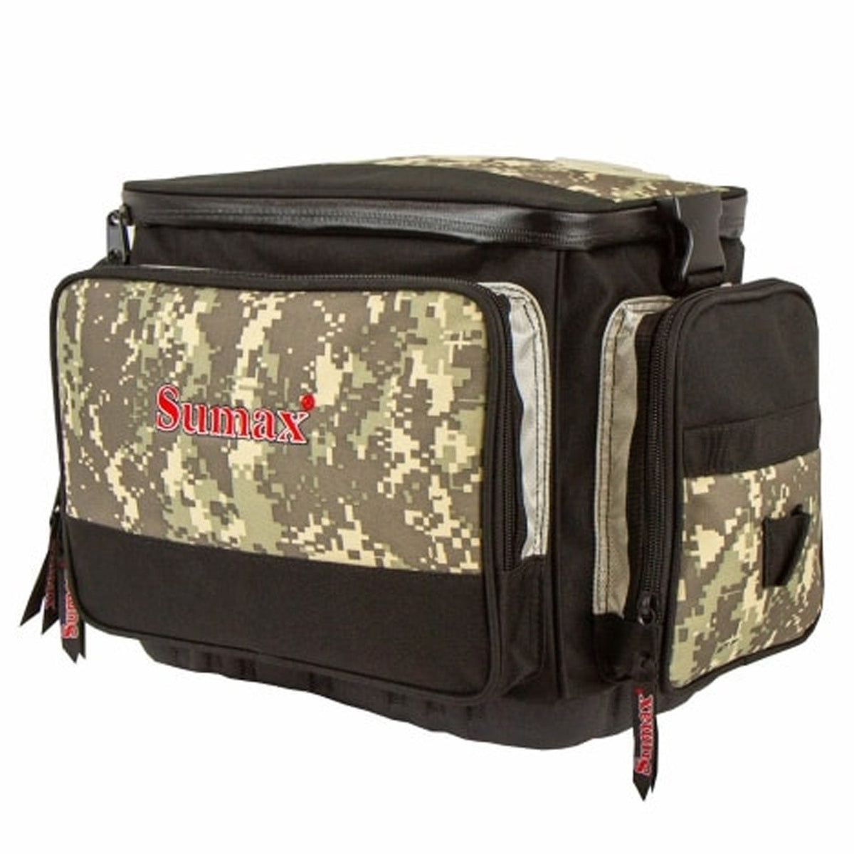 Bolsa Mochila de Pesca Sumax Cores ( VERDE , PRETO , CAMUFLADO , CINZA )