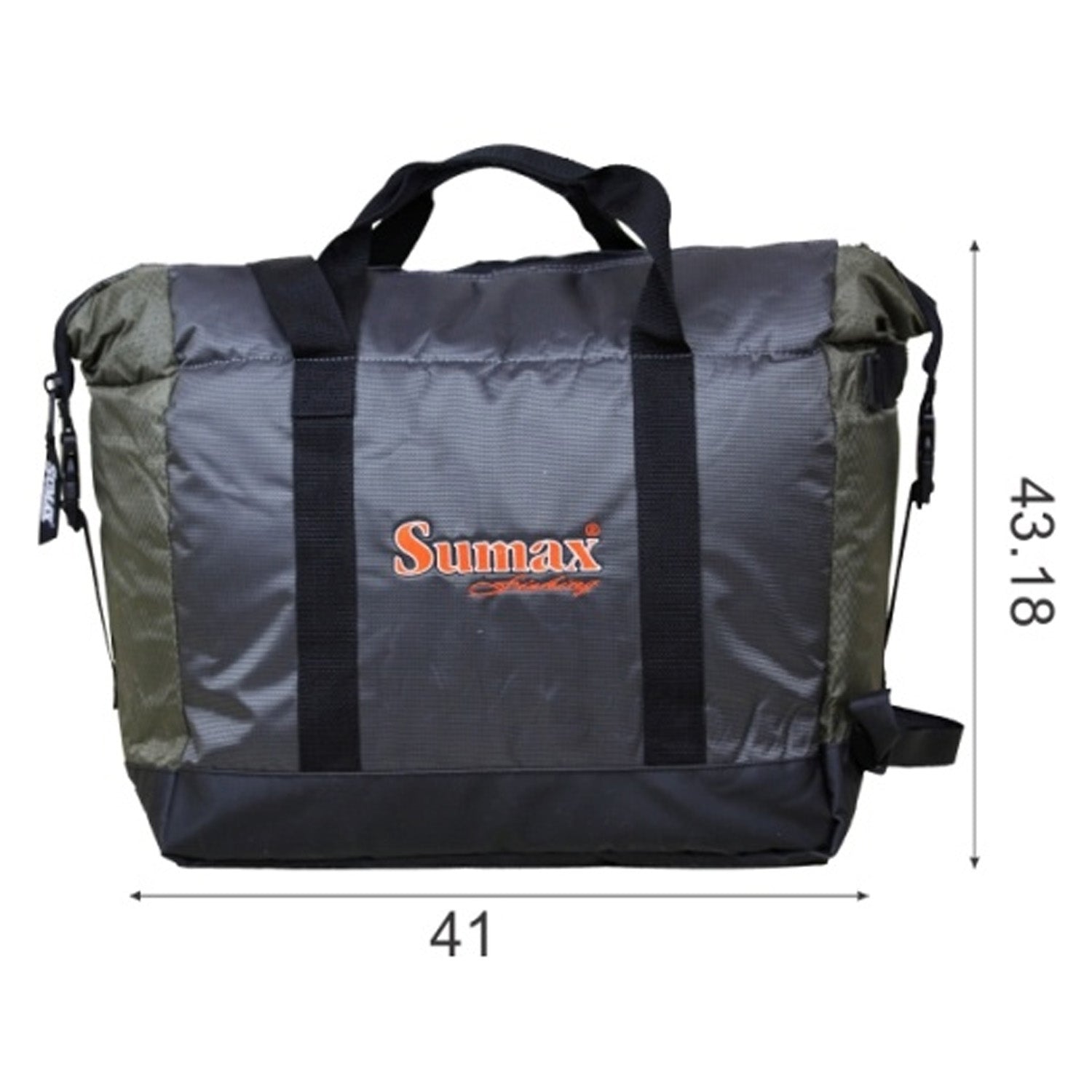 Bolsa Pesca Sumax Impermeável Verde e Preto