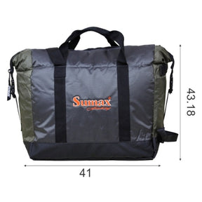 Bolsa Pesca Sumax Impermeável Verde e Preto