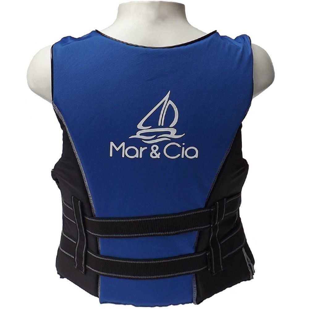 Colete Salva Vidas Mar Cia Classe V Cor Azul Homologado Tamanho M