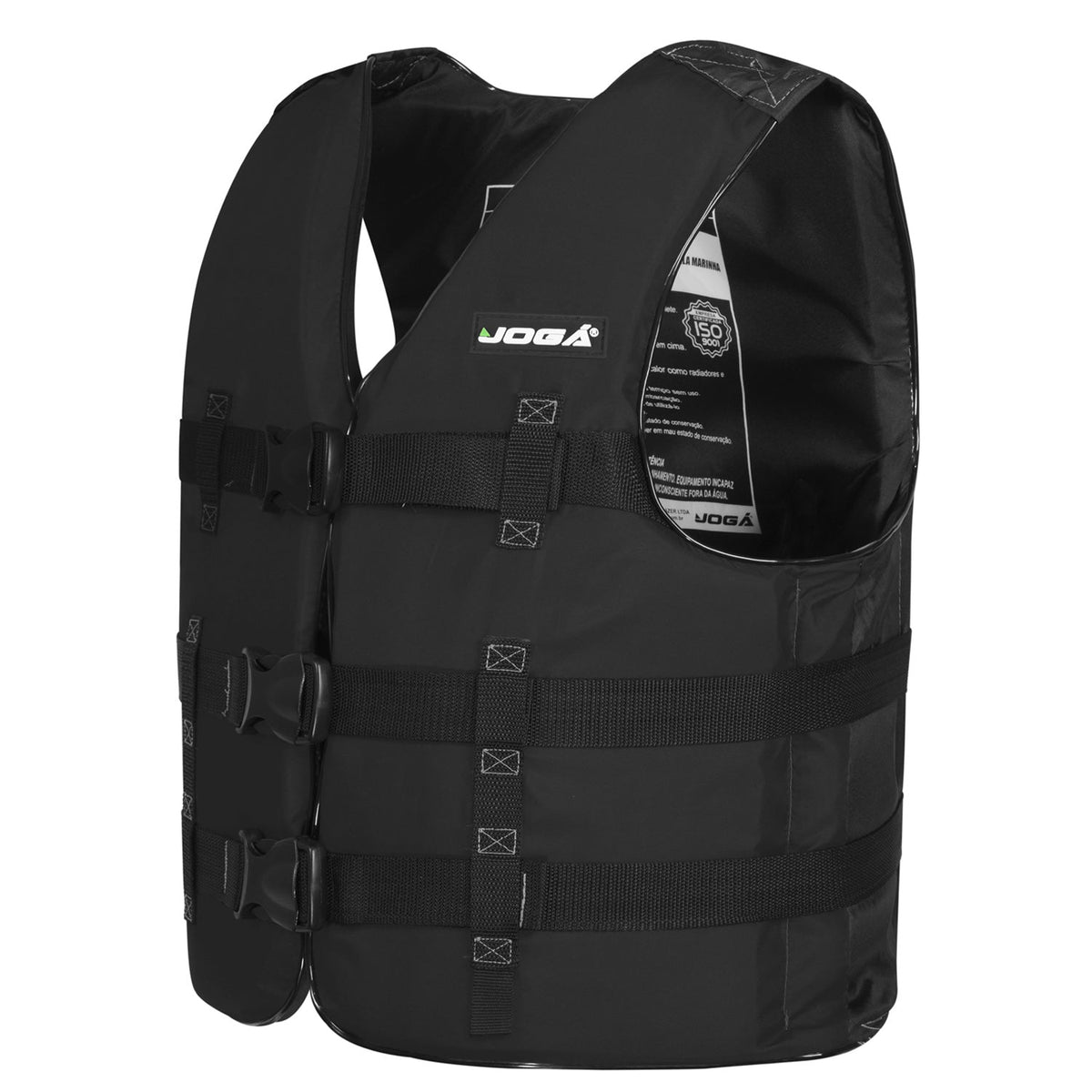 Colete Salva Vidas Sport C5 Jogá Cor Preto Homologado Tamanho M