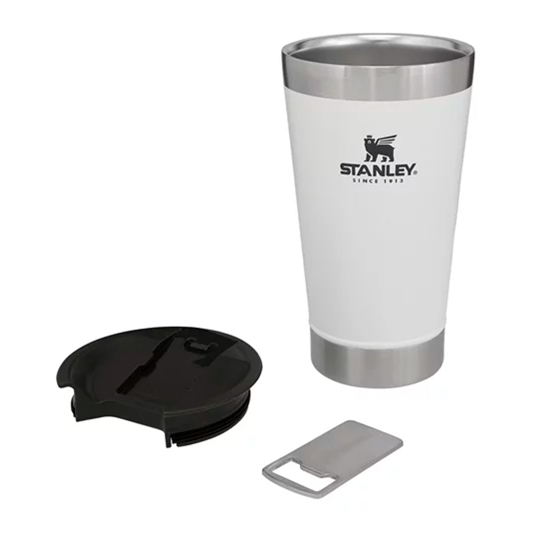 Copo Térmico Stanley 473ml Com Tampa Branco Polar