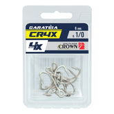 Garatéia Crown CR4X Reforçada Tamanho 1 Cartela com 8 Unds