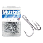 Garatéia Mustad 3X 7794-DS Tamanho 1 Cartela com 10 Peças