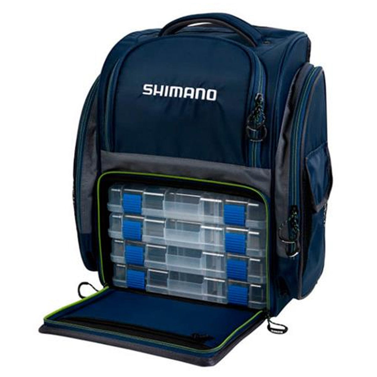 Mochila Shimano Pesca Back Pack XL com 4 Estojos